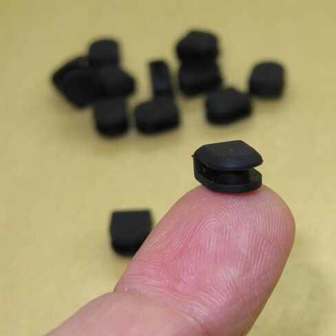 4Pcs Rubber Bumper Compatible with Audio Technica AT-LP120 at LP120 ATLP120 Dust Cover Lid Shock Absorber in Kuwait