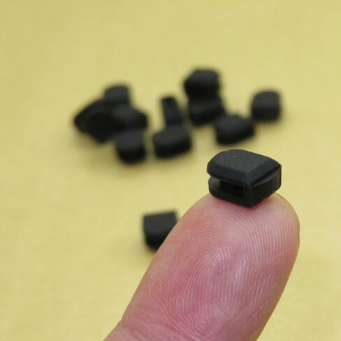 4Pcs Rubber Bumper Compatible with Audio Technica AT-LP120 at LP120 ATLP120 Dust Cover Lid Shock Absorber in Kuwait