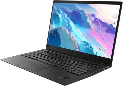 كمبيوتر محمول Lenovo ThinkPad X1 Carbon Gen 8، كمبيوتر محمول للأعمال 14 بوصة FHD، Intel Core i7-10510U، ذاكرة الوصول العشوائي 16 جيجابايت 512 جيجابايت SSD، لوحة مفاتيح بإضاءة خلفية، HDMI، Thunderbolt 3، Windows 11 Pro (متجدد) in Kuwait