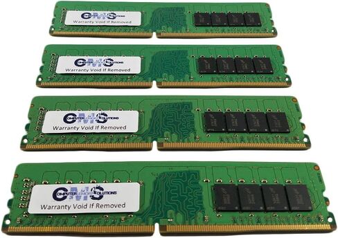 ترقية ذاكرة الوصول العشوائي CMS 32GB (4X8GB) DDR4 19200 2400MHZ غير ECC DIMM متوافقة مع سلسلة Dell® Precision Tower 3000 (T3420)، وسلسلة Precision Tower 3000 (T3620) - C119 in Kuwait