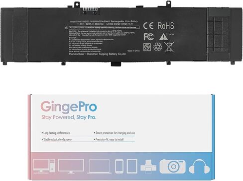 B31N1535 Replacement Battery for Asus ZenBook UX310 UX310UA UX310UQ UX410UA UX410UQ 3ICP7/60/80 0B200-02020000 FB035T FB038T FB097T FC132T FC153T FC073T FC075T FC062T Laptop in Kuwait