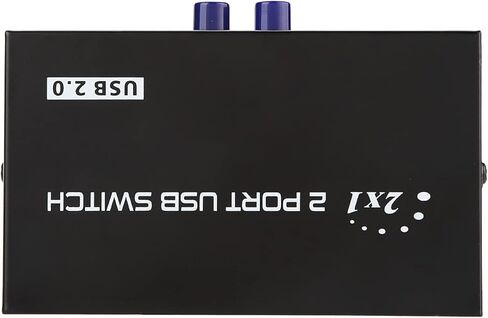 صندوق تبديل مشاركة USB من SUNGOOYUE لطابعة الكمبيوتر والماسح الضوئي 2 4 منافذ تبديل مريح وسهل الاستخدام (دليل بمنفذين) in Kuwait