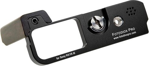 مقبض معدني Fotodiox Pro DLX - متوافق مع كاميرات Sony RX1R III Premium المدمجة - مقبض مع وصول للبطارية in Kuwait