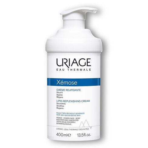 Uriage Xemose Lipid-Replenishing Anti-Irritation Cream | Soothing Moisturizing Lotion for Sensitive and Very Dry Skin | Dermatologist Recommended. With Ceramides & Shea Butter, Fragrance-Free in Saudi Arabia