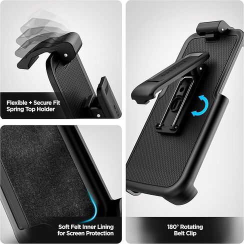 Encased Belt Clip Compatible with Otterbox Commuter - Samsung Galaxy S26 (2026) Holster Only, Case Not Included in Kuwait