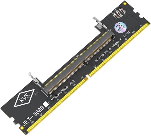 كمبيوتر محمول DDR5 RAM إلى SO ddr5 U-DIMM بطاقة محول سطح المكتب، اختبار الذاكرة SO DDR5 إلى ddr5 U-DIMM محول in Kuwait