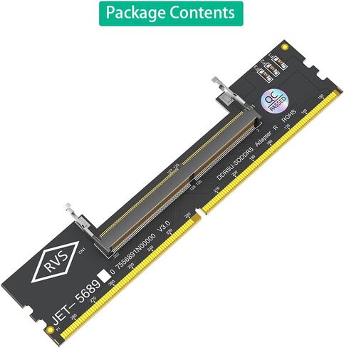 كمبيوتر محمول DDR5 RAM إلى SO ddr5 U-DIMM بطاقة محول سطح المكتب، اختبار الذاكرة SO DDR5 إلى ddr5 U-DIMM محول in Kuwait