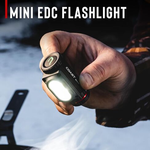 Coast WPH10R 1000 Lumen Rechargeable LED Headlamp with Magnetic Tailcap and Red Light Mode, Lightweight, IP67 Waterproof in Kuwait