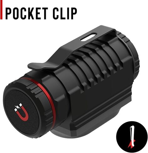 Coast WPH10R 1000 Lumen Rechargeable LED Headlamp with Magnetic Tailcap and Red Light Mode, Lightweight, IP67 Waterproof in Kuwait