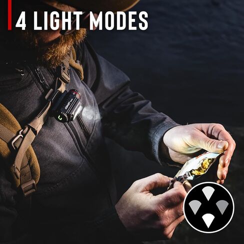 Coast WPH10R 1000 Lumen Rechargeable LED Headlamp with Magnetic Tailcap and Red Light Mode, Lightweight, IP67 Waterproof in Kuwait