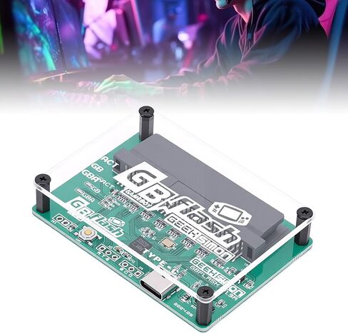 USB Game Card Burner Reader, GBA GBC Game Card Burner Reader, Cartridge Recovery Tool with Type C Data Cable for Gameboy Color Advance Cartridges in Kuwait