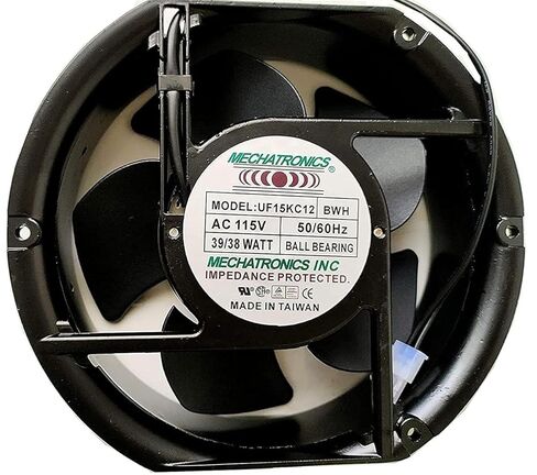 مروحة تبريد UF15KC12 BWH 172 مم 115 فولت، UF15KC12-BWH 115 فولت 39/38 وات in Kuwait