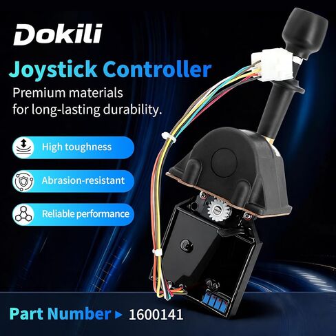 Dokili 1600141 Joystick Controller Compatible with JLG Boom Lift 40H 40HA 45HA 60H 60HA 70H 80H 80HX 86HX 150HAX 1-Axis Drive Controller in Kuwait