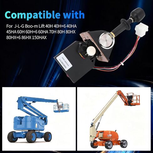 Dokili 1600141 Joystick Controller Compatible with JLG Boom Lift 40H 40HA 45HA 60H 60HA 70H 80H 80HX 86HX 150HAX 1-Axis Drive Controller in Kuwait