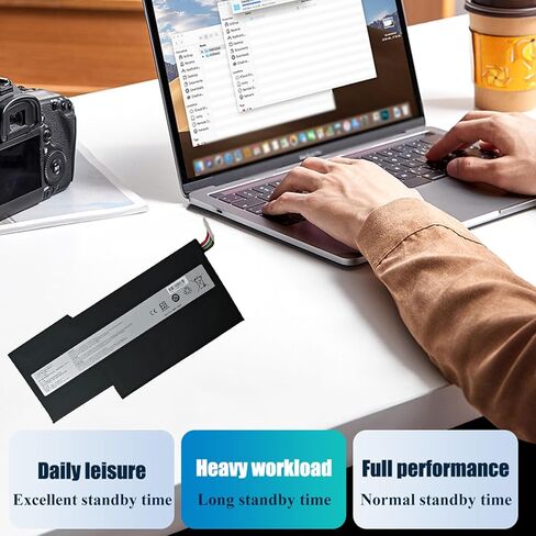 بطارية كمبيوتر محمول BTY-M6K متوافقة مع MSI GS63VR GS73VR 7RG Stealth Pro GF63 Thin 8RB 8RC 8RD 9SC GF75 Thin 10SDR 9SEXR 9SD GS73 8RF MS-16K3 in Saudi Arabia