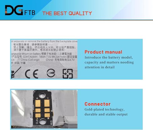 استبدال بطارية الكمبيوتر المحمول DGFTB G3HTA044H G3HTA020H DAK822470K لجهاز Microsoft Surface Book 1 1703 1704 1705 CR7CR7 CR7-00005 CR7-00007 Book 2 13.5 بوصة 128 جيجابايت 256 جيجابايت 512 جيجابايت 1 تيرابايت 2 في 1 (7.5 فولت) 2387 مللي أمبير/18.0 واط سا in Kuwait