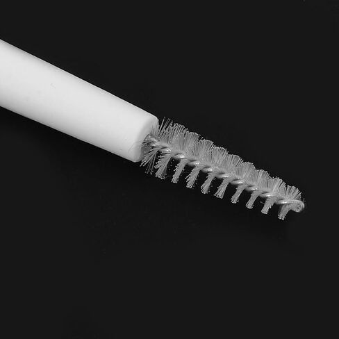 DECHOUS 10pcs Mini Crevice Cleaning Brush Set, Household Gap Scrubbing Tools Soft Bristles, Black White Multipurpose Brushes for Detailed Cleaning in Kitchen, Bathroom, and Electronics in Kuwait
