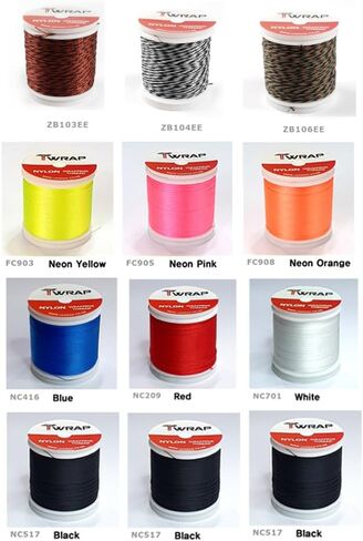 T-Wrap E Size Selection Threads Kit (JK017) for Fishing Rod Building and Repair in Kuwait