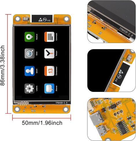 2.8 "بوصة ESP32 عرض ESP32 مجلس التنمية ESP32-2432S028R واي فاي بلوتوث مقاوم شاشة تعمل باللمس 240X320 عرض ذكي TFT LCD وحدة ILI9341 سائق in Kuwait
