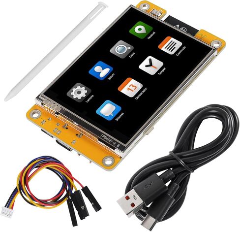 2.8 "بوصة ESP32 عرض ESP32 مجلس التنمية ESP32-2432S028R واي فاي بلوتوث مقاوم شاشة تعمل باللمس 240X320 عرض ذكي TFT LCD وحدة ILI9341 سائق in Kuwait