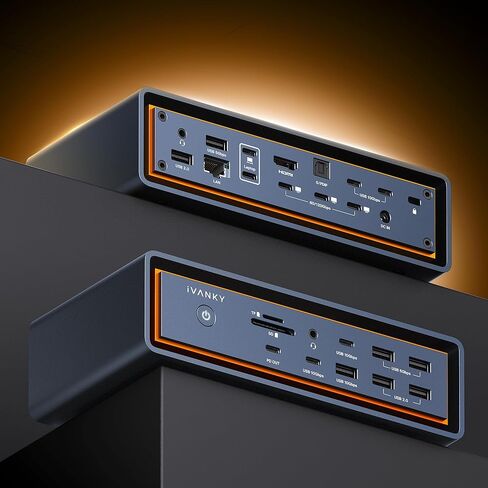 iVANKY FusionDock Max 2 مع عنصرين مجانيين (قاعدة شحن لاسلكية Qi2 وكابل Thunderbolt 5) in Kuwait
