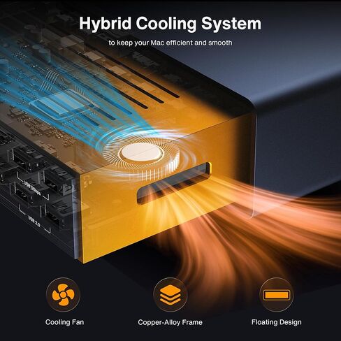 iVANKY FusionDock Max 2 مع عنصرين مجانيين (قاعدة شحن لاسلكية Qi2 وكابل Thunderbolt 5) in Kuwait