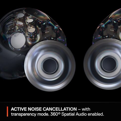 Arctis GameBuds لأجهزة Xbox/PC/PS5/Switch/Mobile Quick-Switch 2.4 جيجا هرتز + Bluetooth 5.3 تطبيق الهاتف المحمول لإلغاء الضوضاء النشط مع إعدادات مسبقة للصوت، بطارية مقاومة للماء IP55 40H مع حقيبة شحن Qi (متجددة) in Kuwait