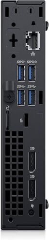 كمبيوتر Dell OptiPlex 7060 Mini Desktop Business، Intel Core i7-8700T، ذاكرة الوصول العشوائي 8 جيجابايت، 256 جيجابايت SSD، USB من النوع C، WiFi + Bluetooth، لوحة المفاتيح والماوس، Windows 11 Pro (متجدد) in Kuwait