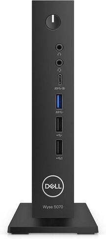 كمبيوتر سطح المكتب صغير الحجم Dell Wyse 5070 مع شاشة FHD مقاس 21.5 بوصة، وأجهزة كمبيوتر Windows 11 Pro، وIntel Celeron J4105، وذاكرة وصول عشوائي 8 جيجابايت، ومحرك أقراص SSD سعة 256 جيجابايت، وماوس ولوحة مفاتيح، وUSB WiFi، وبلوتوث (متجدد) in Kuwait