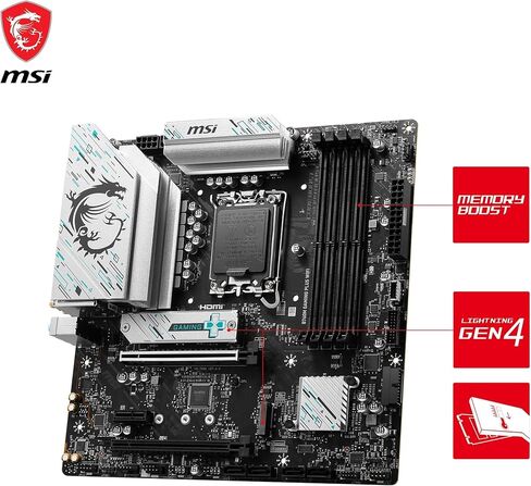 اللوحة الأم MSI Sparepart Intel B760 Lga 1700 Micro ATX، W128827190 (1700 Micro ATX) in Kuwait