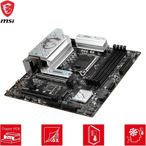 اللوحة الأم MSI Sparepart Intel B760 Lga 1700 Micro ATX، W128827190 (1700 Micro ATX) in Kuwait