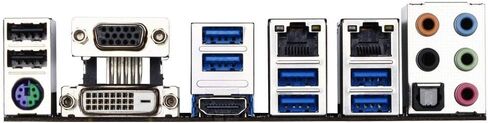 جيجابايت Black Edition LGA 1150 Intel Z97 HDMI SATA 6Gb/s USB 3.0 ATX Intel اللوحات الأم GA-Z97X-UD5H-BK (متجددة) in Kuwait