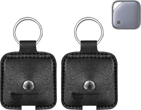 Premium PU Leather Protective Cases for UGREEN FineTrack and UGREEN Finder Duo: Scratch-Resistant, Stain-Resistant, Waterproof, and Anti-Loss Design. 2-Pack. in Kuwait