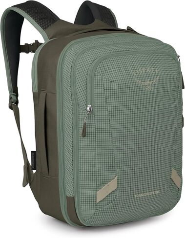 Osprey Transporter 26+6 Travel Pack - Expandable Personal Item Backpack with Laptop Sleeve - Lightweight Daypack, Pine Leaf Green in Saudi Arabia