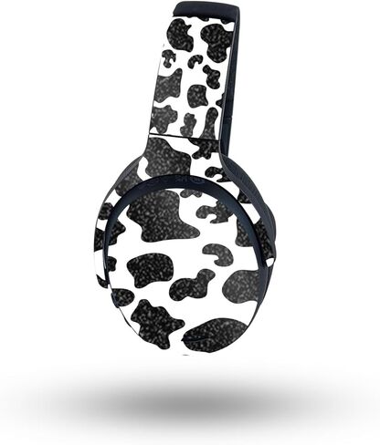 غلاف MightySkins اللامع اللامع المتوافق مع Skullcandy Crusher ANC 2 - طباعة البقرة | لمسة نهائية لامعة واقية ومتينة شديدة اللمعان | سهل التطبيق والإزالة وتغيير الأنماط in Kuwait