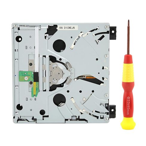 قرص محرك Eacam DVD Rom لوحدة التحكم، تصميم احترافي بأداء فائق، جزء إصلاح IC مزدوج بديل، معدن + مادة ABS، 5.7 × 5. × 0.8 بوصة، 300 جرام، كما في الصورة in Kuwait