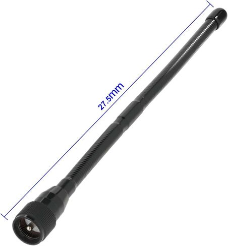 Bingfu 27MHz CB Radio Antenna Soft Whip 10.8Inch PL259 UHF Male Compatible with Cobra Midland Uniden President for Vehicle Car Truck in Kuwait