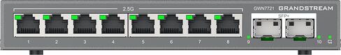 Grandstream GWN7721 | 10-Port Gigabit Ethernet Layer 2 Lite Managed Network Switch | Desktop/Wall-Mount | Metal Design in Kuwait