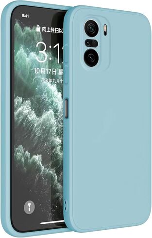 TPU Silicone Case Compatible with Poco F3 / Poco F3 5G / Xiaomi MI 11i (6.67"), Cover Holster Sleeve - Lavender Grey in Kuwait