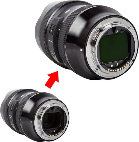 طقم فلتر ND للعدسة الخلفية من Haida (ND0.9+1.2+1.8+3.0) لـ Sigma 15mm F1.4 DG DN قطري FISHEYE | Art for Sony E (مع حلقة المحول) in Kuwait
