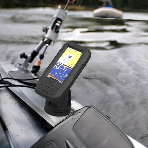 Holicfun Silicone Protective Cover for Garmin Striker Plus 4 and Vivid 4cv Fish Finder in Kuwait