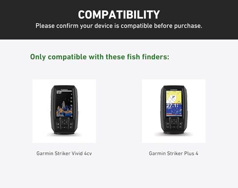Holicfun Silicone Protective Cover for Garmin Striker Plus 4 and Vivid 4cv Fish Finder in Kuwait
