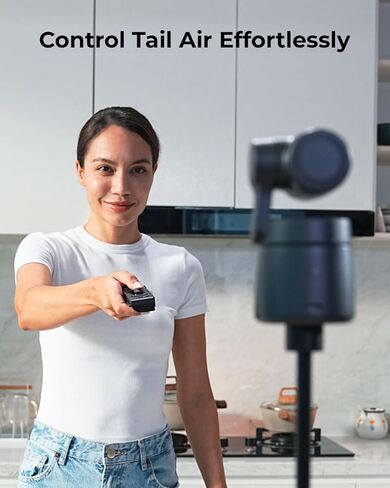 OBSBOT Tail 2 (NDI Activated) Multicam Bundle with Remote, PTZR NDI Camera 4K@60FPS, Pro AI Tracking, 1/1.5" CMOS, 50MP, 5X Optical Zoom, 12X Hybrid Zoom, SDI/HDMI/IP/USB 3.0 Output, Streaming Camera in Kuwait