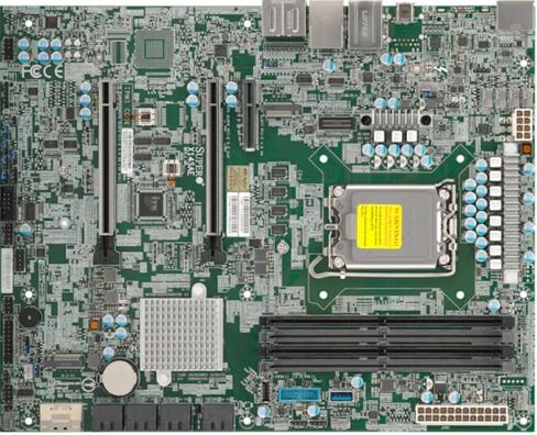 لوحة محطة العمل LGA-1851 للبيع بالتجزئة Supermicro X14SAE-F | إنتل كور الترا 9/7/5 | DDR5-5600 | PCIe 5.0 | المزدوج M.2 | شبكة محلية ثلاثية | 8X ساتا | الصاعقة 4 | vPro in Kuwait