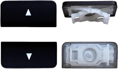 2 Pcs Replacement Up and Down Arrow Keycaps and Brackets for MacBook Pro/Air (M1/M2/M3/M4), Models A2442, A2780, A2918, A2991, A2992, A3112, A3185, A3186, A3401, A2338, A3113, A3114, A3240 in Kuwait