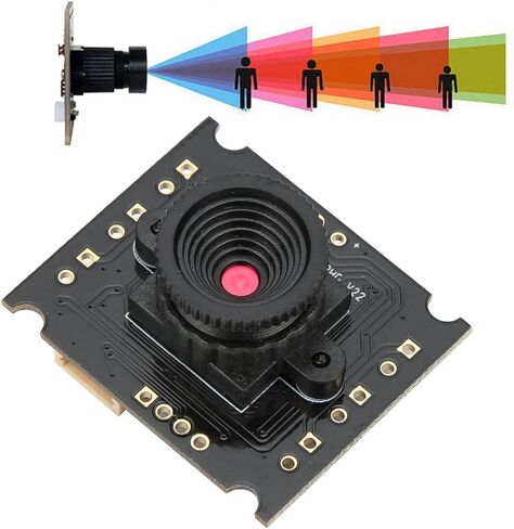 1MP HD Camera Module, 50° FOV Field of View, USB Interface, Manual Focus USB2.0 OTG UVC, 1280x720 Resolution, WinXP OS X Linux Android Compatible, OV9726 Chip, in Kuwait