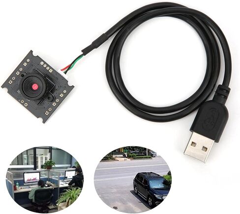 1MP HD Camera Module, 50° FOV Field of View, USB Interface, Manual Focus USB2.0 OTG UVC, 1280x720 Resolution, WinXP OS X Linux Android Compatible, OV9726 Chip, in Kuwait