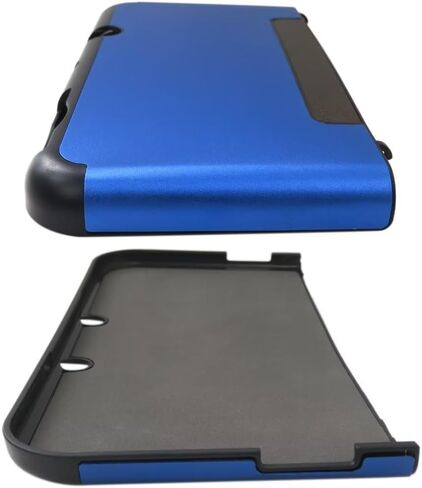 Blue Matte/Anti-Glare Soft Silicone Protector Case for New NES 3DS XL LL (2015 Version) in Kuwait