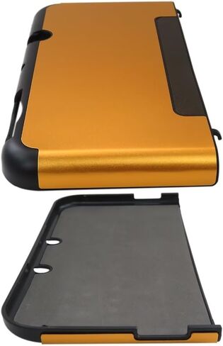 Gold Shockproof Protector Case Cover Hard Shell Skin for NES New 3DS XL LL (2015 Model) ONLY in Kuwait