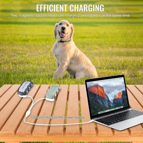 كابل شحن مغناطيسي لجهاز GPS Dog XL & XL Adventure، سلك USB للشحن السريع 2 في 1، بديل متين لجهاز تعقب GPS الذكي للكلاب in Kuwait